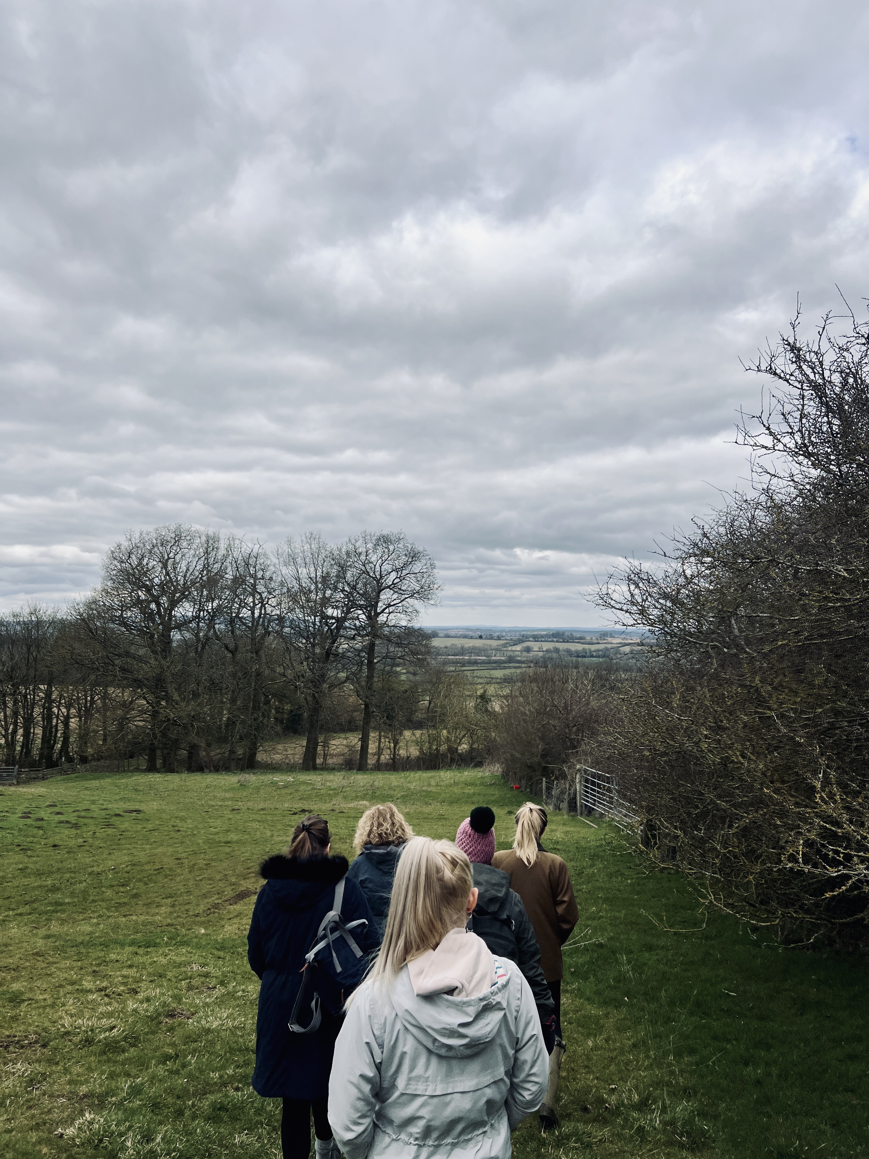 Wild swimming pond at retreat venue