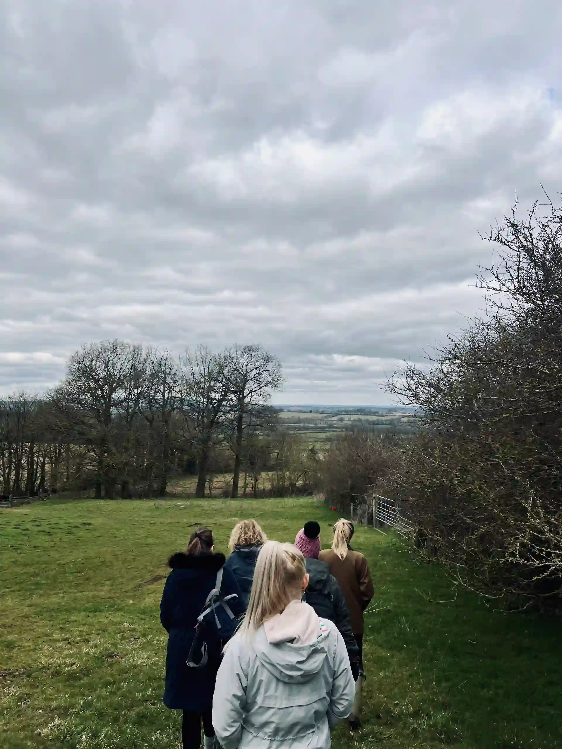 Wild swimming pond at retreat venue