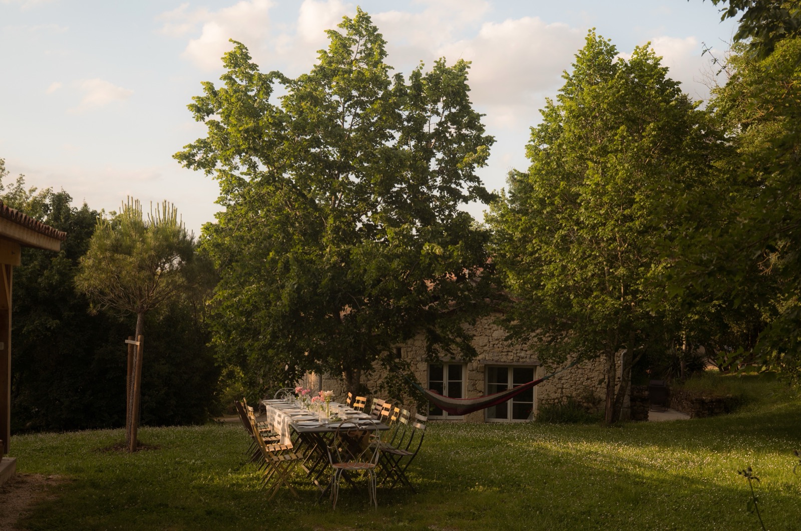 French market visit with local produce