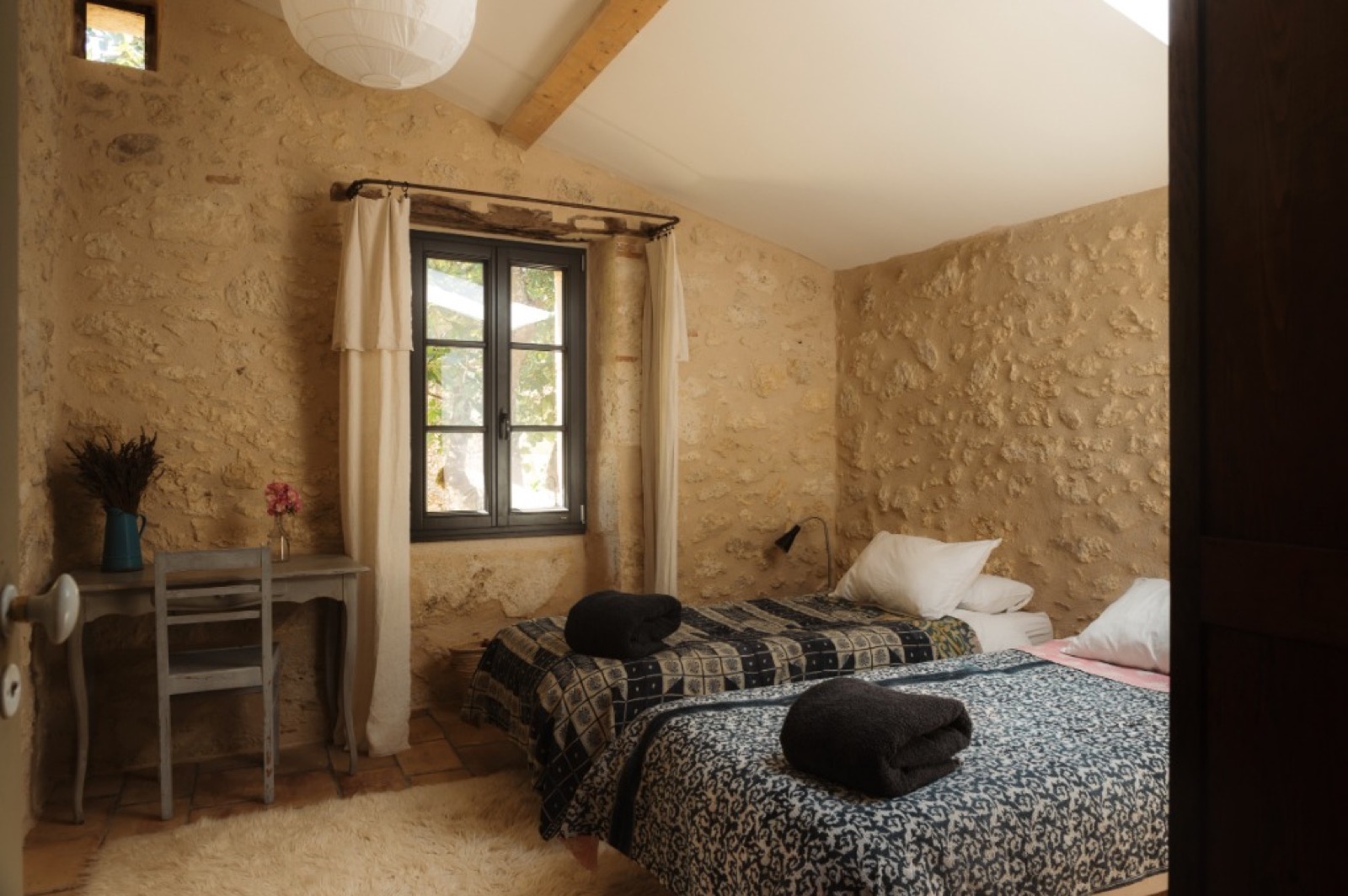 Comfortable double room in restored barn