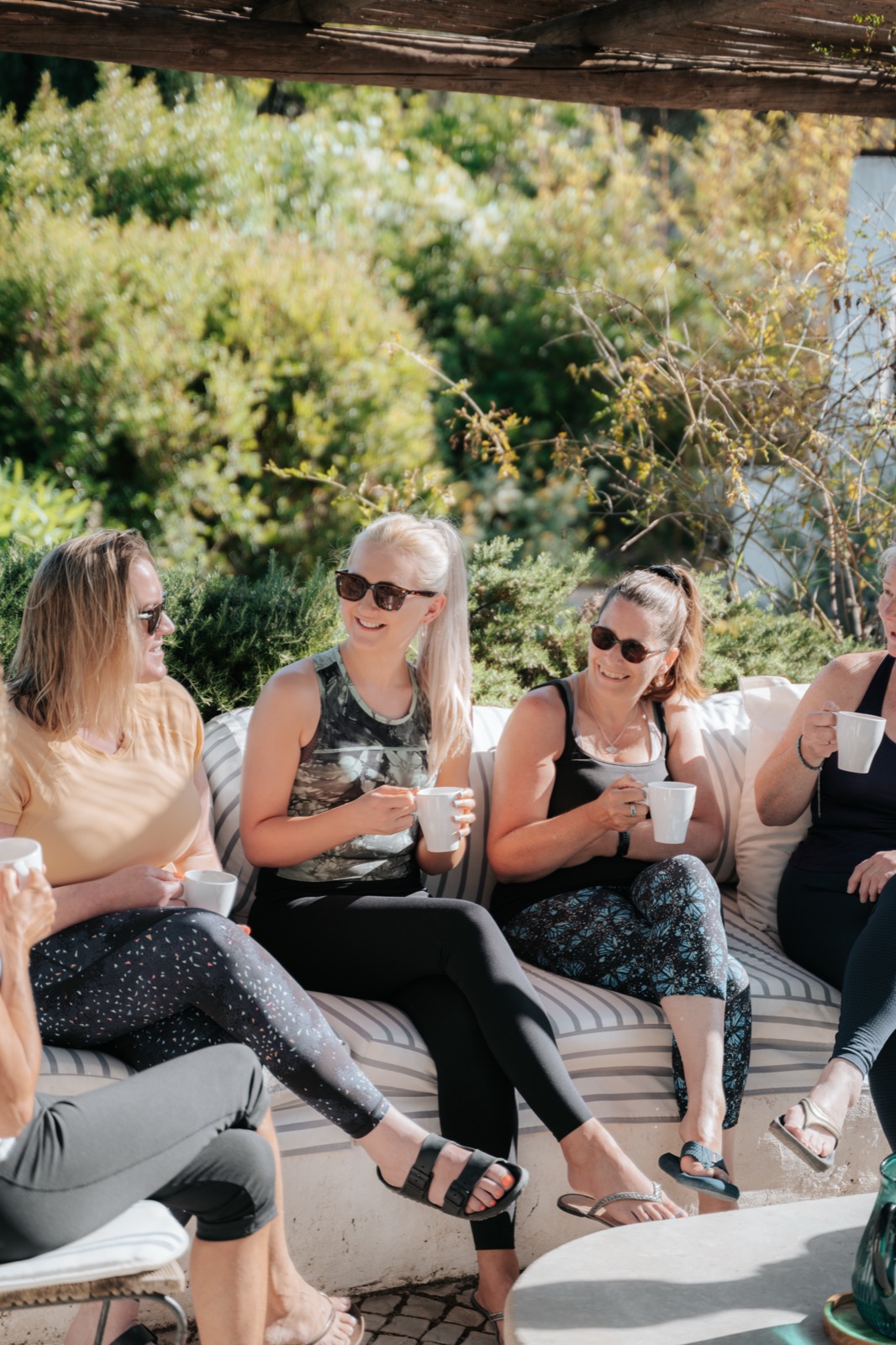 Luxury wellness retreat lifestyle moment 1